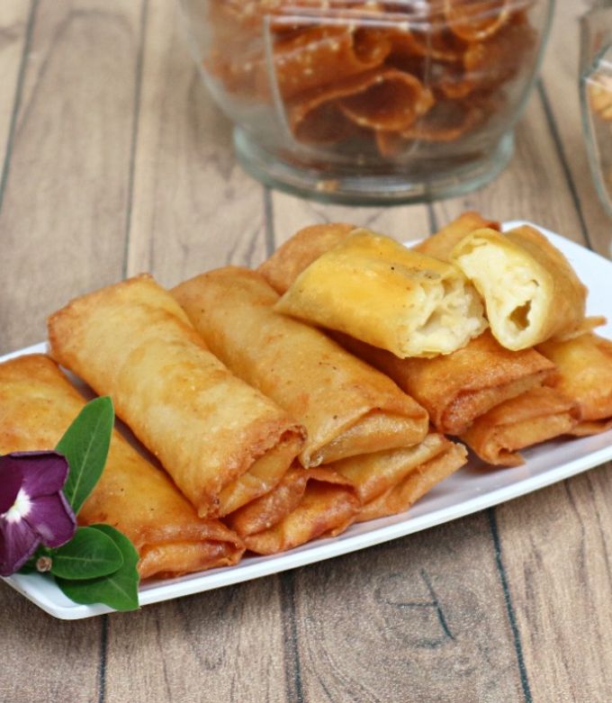 Sajian Lumpia Enak hangat